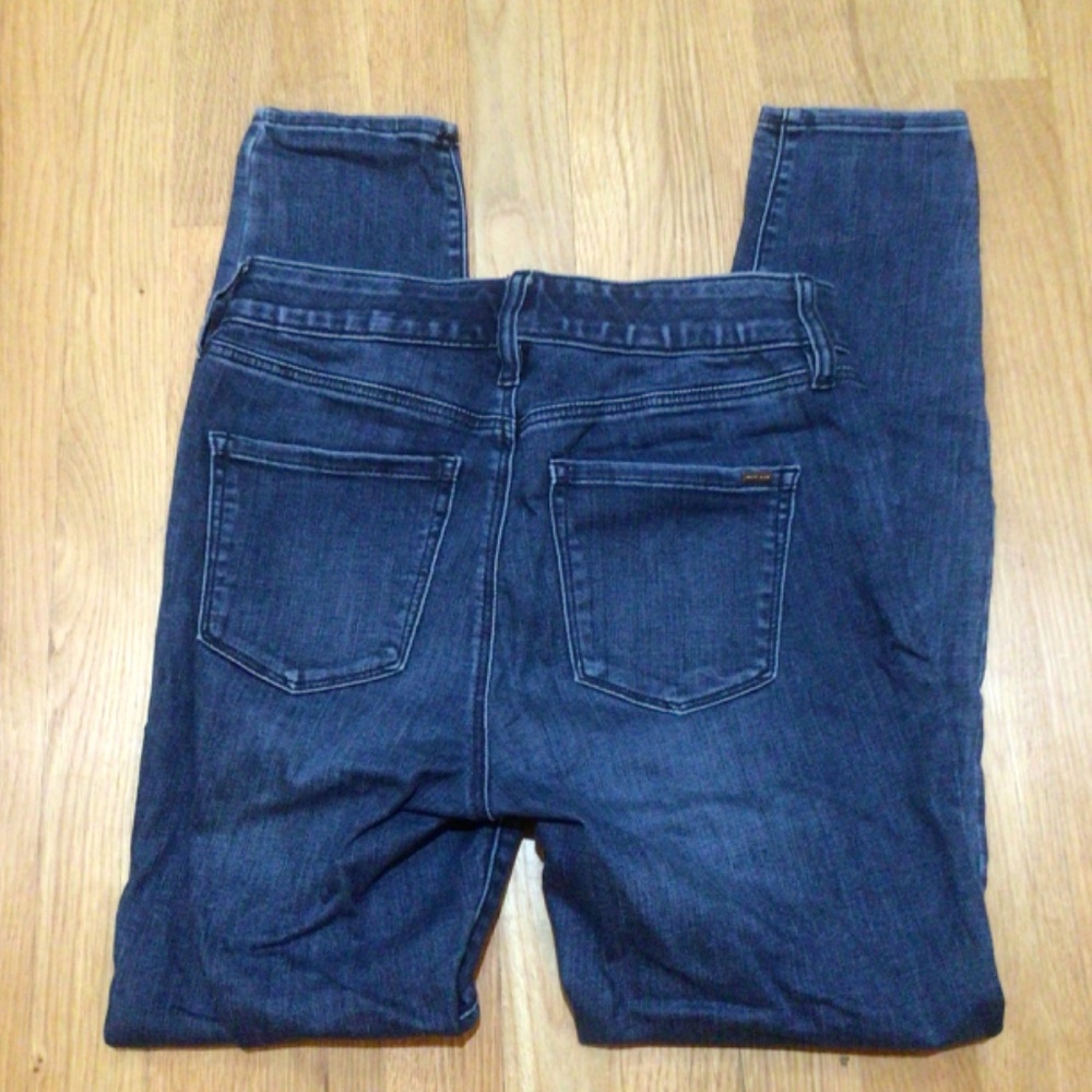 WHBM The Jeggings Dark Wash Mid Rise Jeans sz 2 - Picture 7 of 9